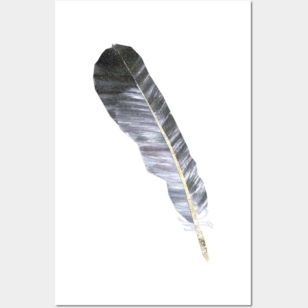 Feather Wall Art by Babban Gaelg